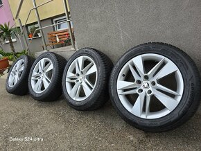 Zimne kolesa Skoda Superb III 5x112 r17 TOP STAV - 20