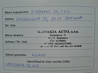 KIA CEED 1,4 benzín 2009 - 20