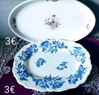 Porcelánové misy , taniere - 20
