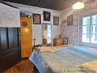 Romantická drevenica s garážou, upraveným pozemkom a teras - 20