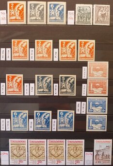 Známky ČSR – 1 - 20