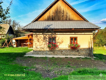 Kamenný domček pri Detve – rozpracovaná chalupa s veľkým p - 20