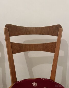 Poctivý retro rozkladací jedálenský stôl z masívu 70 roky - 20