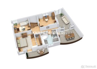 PRENÁJOM, 5 IZBOVÝ BYT,131M2,BALKÓNY,TERASA, PREŠOV - 20