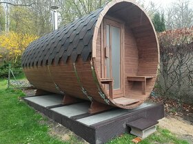 Sudová sauna 2,5 metru s terasou - 20