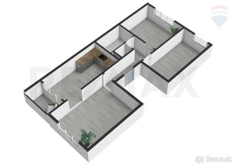 Na predaj 3 izbový byt, 63 m2, lodžia 3 m2, kompletná rekonš - 20