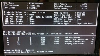Predám retro počítač Pentium 150MHz MMX - 20