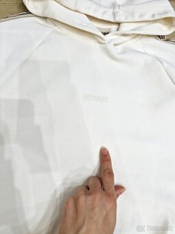 NOVA Guess biela smotanova teplakova suprava - 20