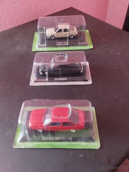 Modely autička kovové mierka 1:43 zbierka 72 ks - 20