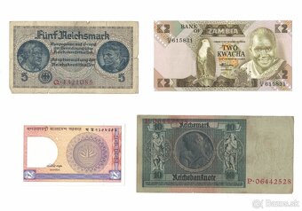 Zbierka bankoviek po 2 eura a 3eur - rôzne - 20