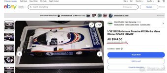 Porsche 956 Spark 1:18 viac info v texte - 20