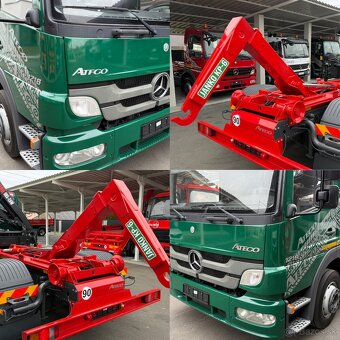 MERCEDES-BENZ ATEGO 1218 HÁKOVÝ NOSIČ 100 HYDRAULICKÁ RUKA - 20