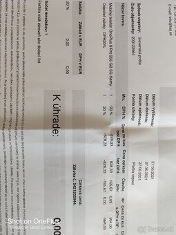 Oneplus 9 Pro 12/256GB - 20