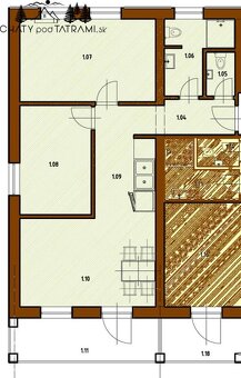 Predaj 3i apartmán Trangoška Nízke Tatry - 20