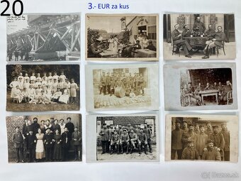 Vojenské fotografie celá zbierka z 1. svetovej vojny - 20