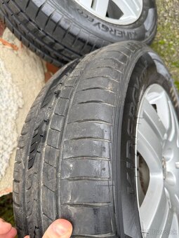 VW original elektrony + pneu R15 195/65 - 20