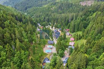 Predaj 4 izbový zrub pri lese, 7,5á pozemok, Nízke Tatry, EX - 20