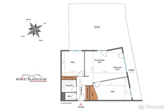 3 IZ.BYT-NOVOSTAVBA,90 M2 TERASA, DUNAJSKÁ LUŽNÁ, OKR. SENEC - 20