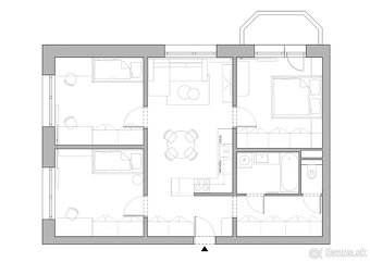 Nový 4 izbový byt v blízkosti centra, práve dokončený - 20