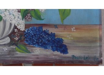 Zbierka starožitných obrazov s motívom Kytíc - 20