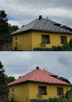 🏠🎨🔥Nátery striech. Nateranie striech . Maľovanie striech - 20