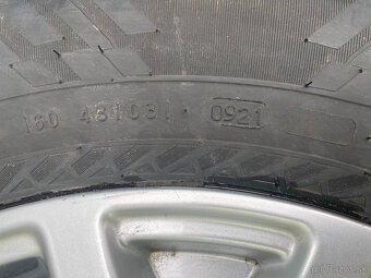PREDÁM sadu 16" ALU disky Ford + letné pneumatiky NOKIAN - 20