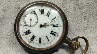 Velké kapesní hodinky zřejmě zn. Régulatéur. 67mm,188g - 20
