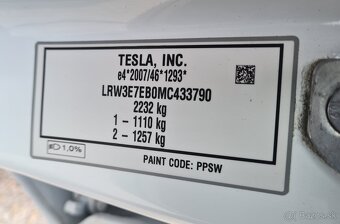 TESLA MODEL 3 LONG RANGE AWD - 20