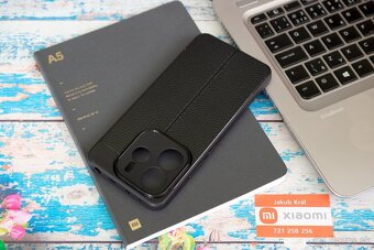 Puzdro s koženkovým vzorom pre Xiaomi / Redmi / Poco - 20