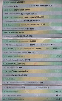 Mercedes benz ML - 20