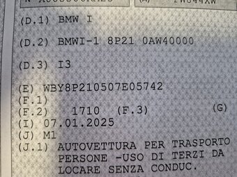 BMW i3 120 Ah - 20