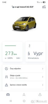 EV VW e-up, plná výbava, batéria 36.8 kWh, výkon 61kW - 20