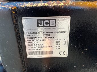 Dumper vyklápač JCB 3 TSTh Terex Thwaites Mecalac Neuson - 20