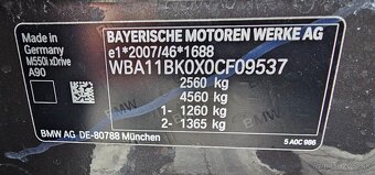 BMW M550i xDrive 390kw Možná Výmena - 20