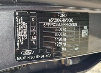 FORD RANGER 3.0 TDCI 4WD A/T WILDTRAK / MOŽNÝ ODPOČET DPH - 20