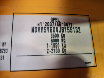 Opel Movano 2,3 CDTi - valník 390 cm  len 29.000 km  - 20