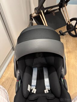 Cybex Priam 3 v 1 Sepia Black – podvozok Chrome Brown 4.0 + - 20