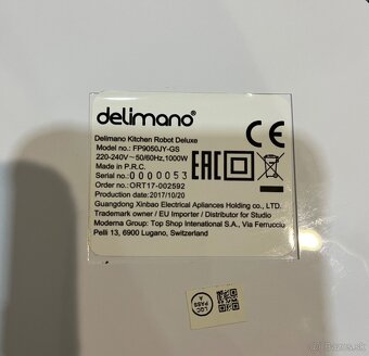 Kuchynský robot Delimano Deluxe set s doplnkami - 20