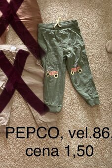 Velky balik oblecenia vel. 86 letne aj jesenne veci - 20
