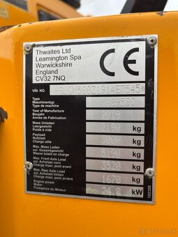 Dumper vyklapac Thwaites Mach 580, 3 Tonne Hydrostatic - 20