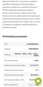 Mix rukavice ANSELL, GUIDE, TEGERA, RG, MW - 20