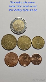 OBEHOVÉ a UNC sady euromincí - 20