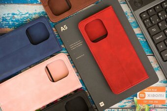 Zatváracie puzdro so vzorom pre Xiaomi, Redmi, Poco - 20