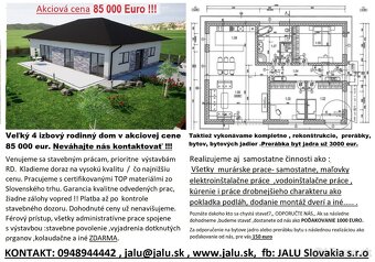 Stavebné práce, sadrokartón, obklad, dlažba, dvere, Murársk - 20