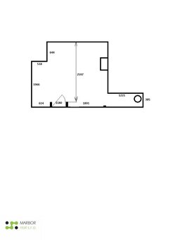 Na prenájom kancelársky priestor - v OC GASTRODOM v KE na Ml - 20