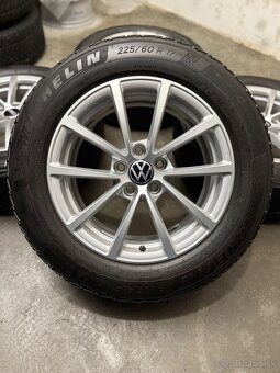 Zimná sada Audi A6 C8 - 5x112 R17 , 225/60/17 Michelin - 20