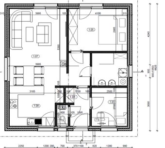 Na predaj 3-izbový drevodom 1.071 m² v Necpaloch, Martin - 20