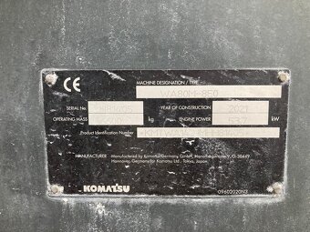 Komatsu WA80M-8E0 - Kolesový nakladač - 20