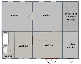 Opatovská Nová Ves – rodinný dom s veľkou záhradou - 20