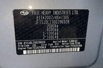 Subaru FORESTER 2016 - 20